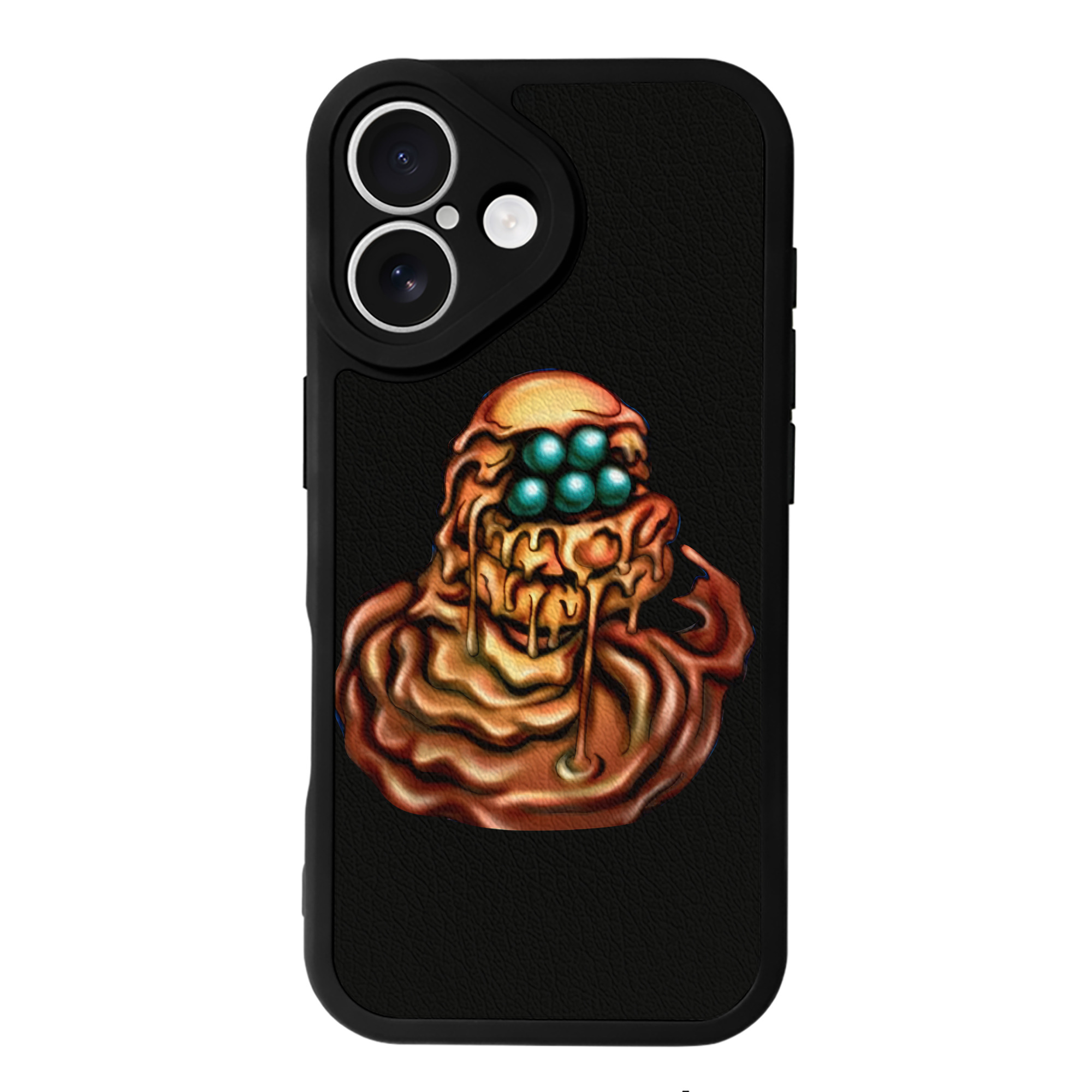 遊☆戯☆王 Yu-Gi-Oh! 【iPhone 16シリーズ対応】シリコンスマホケース（レザー調） 材質：シリコン